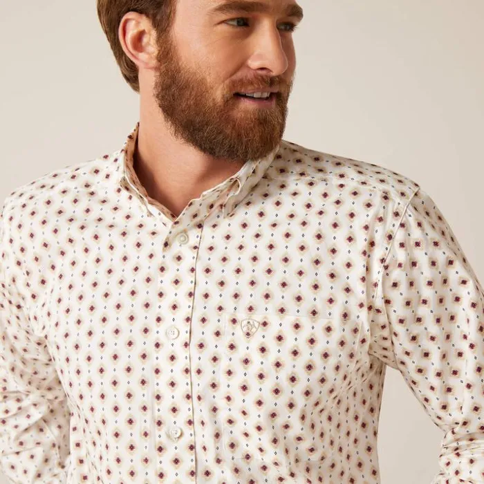 Button Down Shirts Men Ariat Naten Fitted Shirt Whitewhite Button Down Shirts Men Ariat Naten Fitted Shirt Whitewhite
