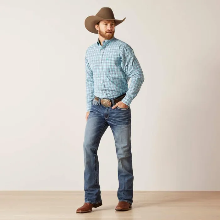 Button Down Shirts Men Ariat Pro Series Bailey Fitted Shirt White Button Down Shirts Men Ariat Pro Series Bailey Fitted Shirt White