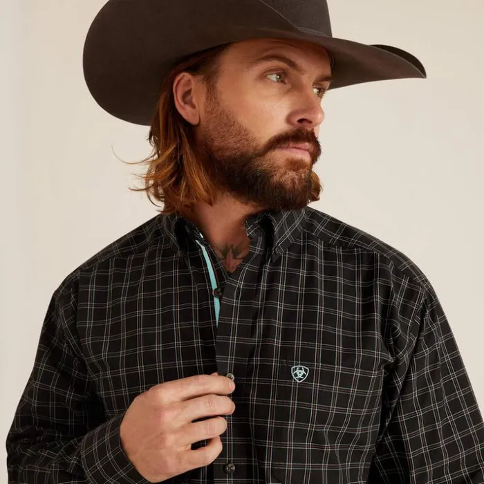 Button Down Shirts Men Ariat Pro Series Nash Classic Fit Shirt Black Button Down Shirts Men Ariat Pro Series Nash Classic Fit Shirt Black