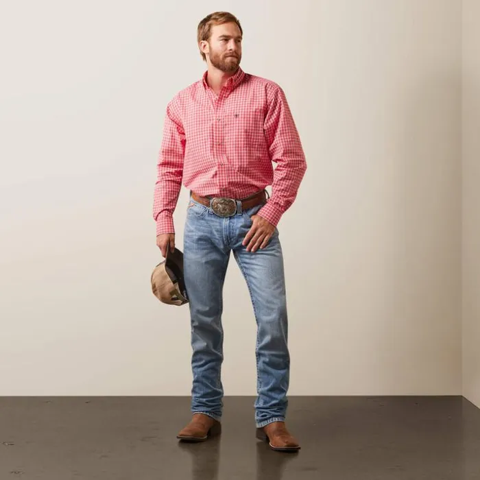 Button Down Shirts Men Ariat Pro Series Team Saul Classic Fit Shirt Red Button Down Shirts Men Ariat Pro Series Team Saul Classic Fit Shirt Red