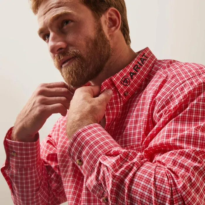 Button Down Shirts Men Ariat Pro Series Team Saul Classic Fit Shirt Red Button Down Shirts Men Ariat Pro Series Team Saul Classic Fit Shirt Red