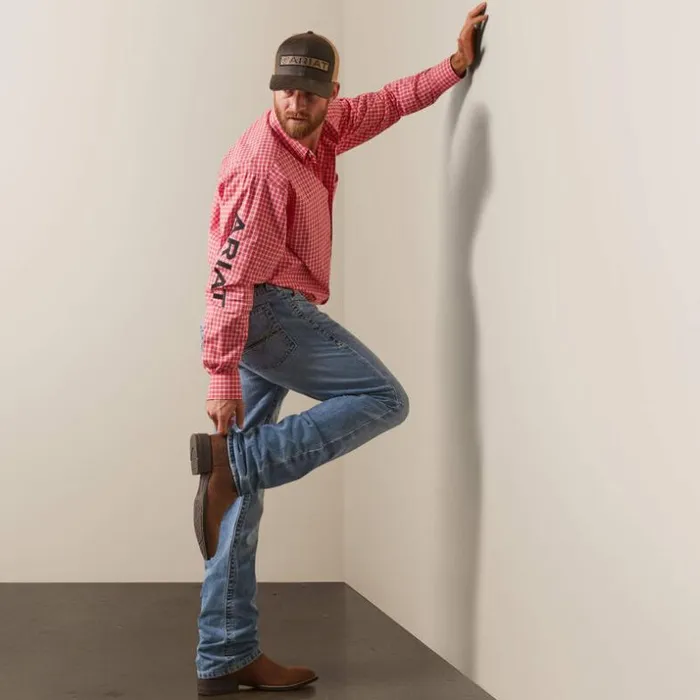 Button Down Shirts Men Ariat Pro Series Team Saul Classic Fit Shirt Red Button Down Shirts Men Ariat Pro Series Team Saul Classic Fit Shirt Red