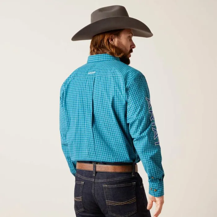 Button Down Shirts Men Ariat Pro Series Team Wayland Classic Fit Shirt Blue Button Down Shirts Men Ariat Pro Series Team Wayland Classic Fit Shirt Blue