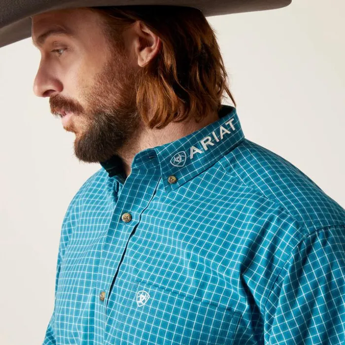 Button Down Shirts Men Ariat Pro Series Team Wayland Classic Fit Shirt Blue Button Down Shirts Men Ariat Pro Series Team Wayland Classic Fit Shirt Blue