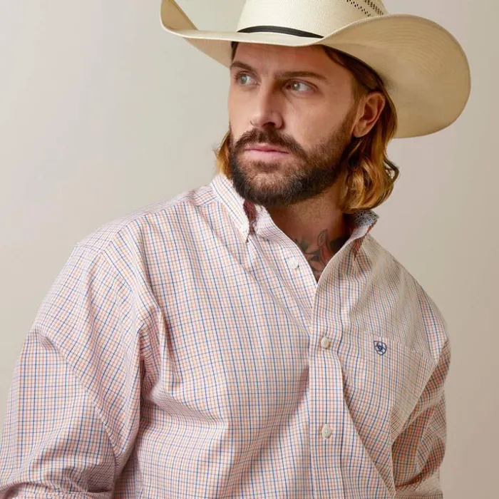 Button Down Shirts Men Ariat Wrinkle Free Frederic Classic Fit Shirt White Button Down Shirts Men Ariat Wrinkle Free Frederic Classic Fit Shirt White
