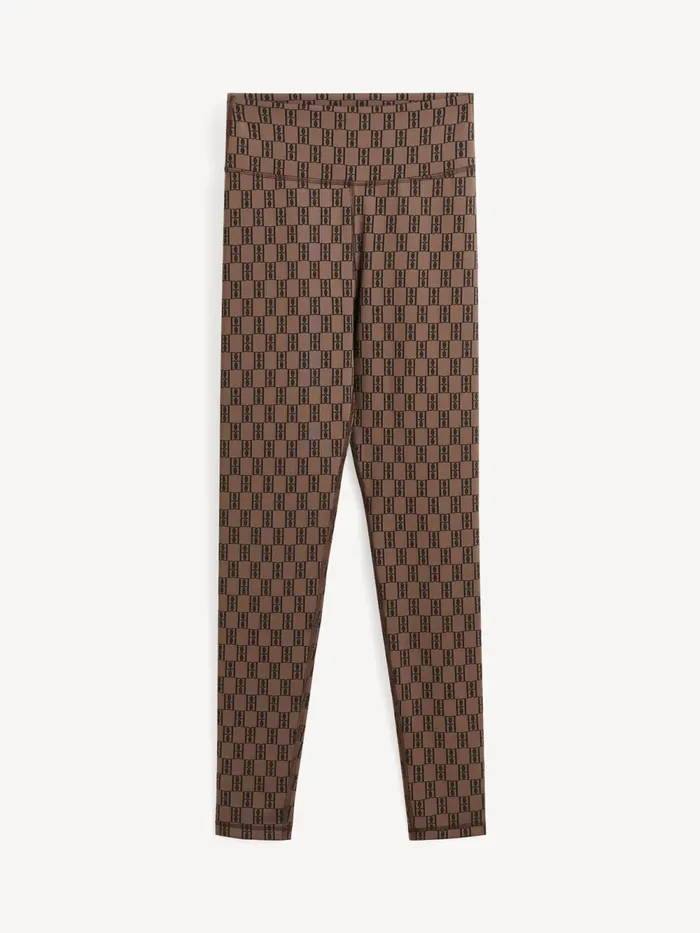 By Malene Birger Athleisure Wear Women Polene Athletic Leggings Dark Mahogany