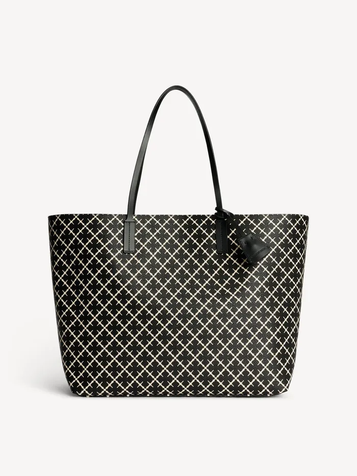 By Malene Birger Bags Women Abi Printed Tote Bag Black