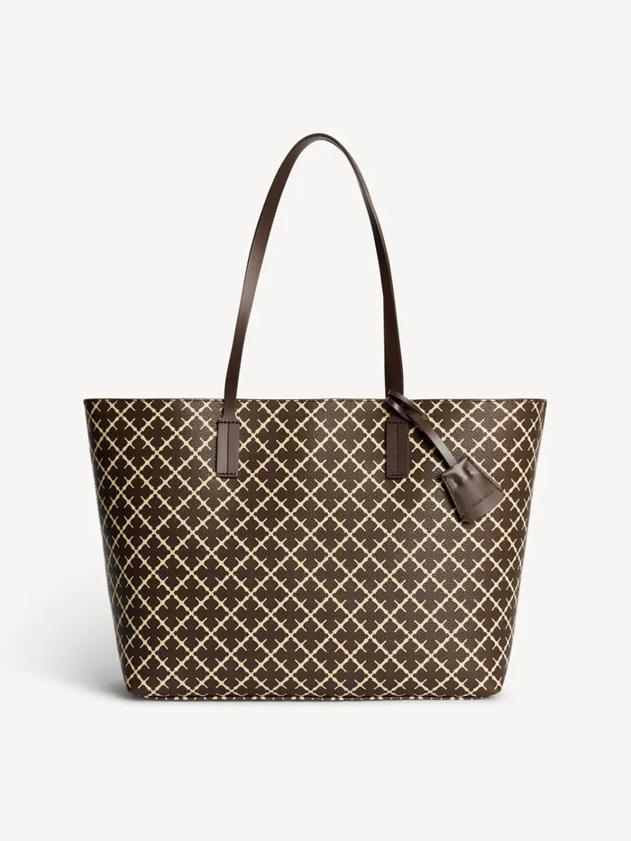 By Malene Birger Bags Women Abigail Printed Tote Bag Warm Brown