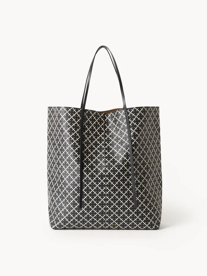 By Malene Birger Bags Women Abrille Printed Tote Bag Black