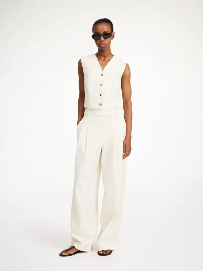 By Malene Birger Blazers Women Blaire Waistcoat Soft White