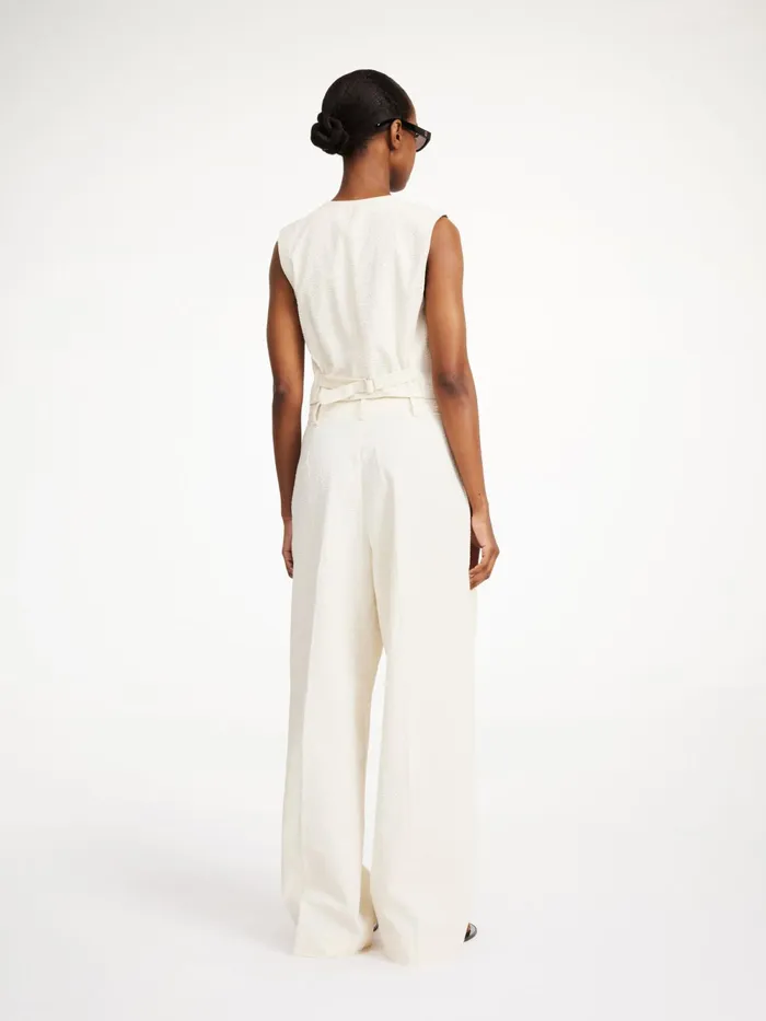 By Malene Birger Blazers Women Blaire Waistcoat Soft White