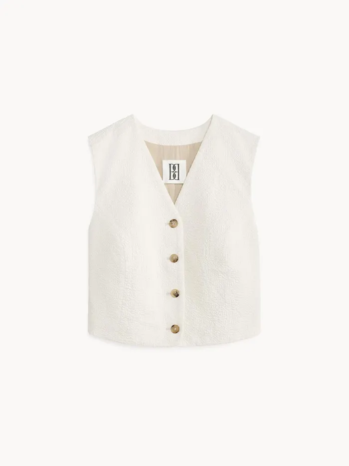 By Malene Birger Blazers Women Blaire Waistcoat Soft White