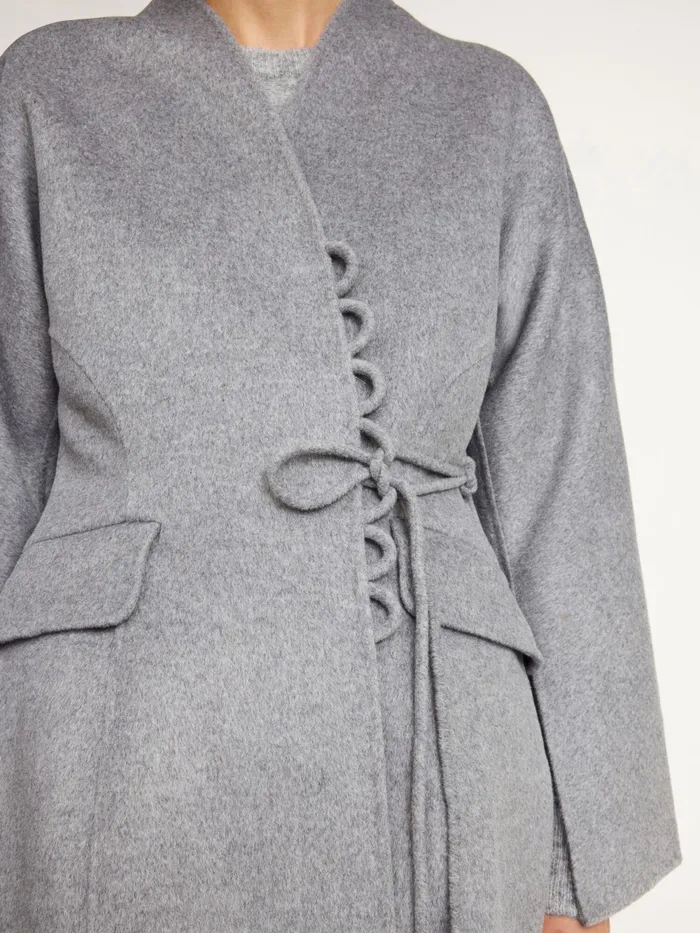 By Malene Birger Blazers Women Lalou Wool Blazer Grey Melange