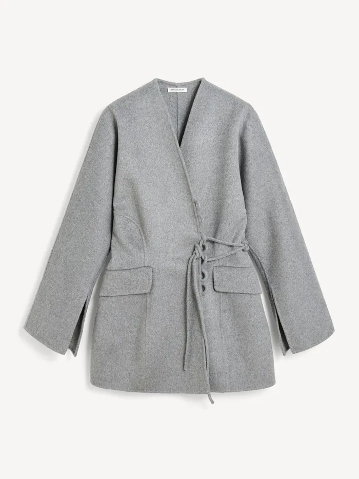 By Malene Birger Blazers Women Lalou Wool Blazer Grey Melange