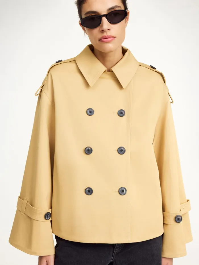 By Malene Birger Coats and Jackets Women Alisandra Trench Jacket Sand Beige
