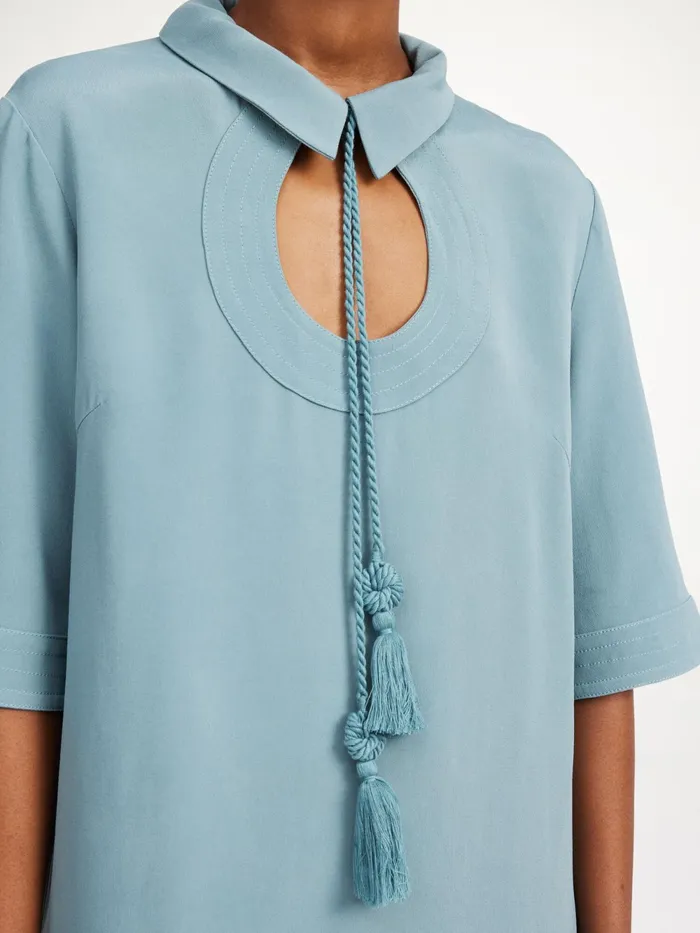By Malene Birger Dresses Women Brinney Maxi Dress Cool Water