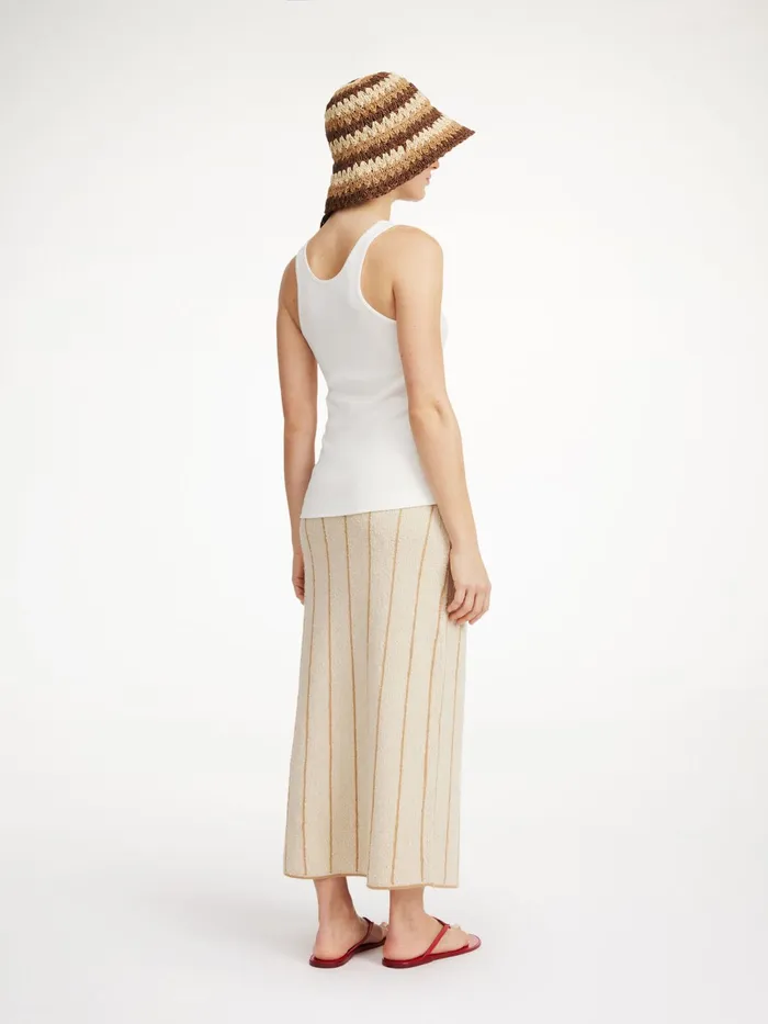 By Malene Birger Knitwear Women Hercula Maxi Skirt Oyster Gray