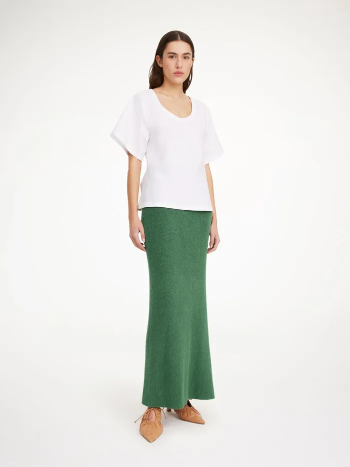 By Malene Birger Knitwear Women Kyara Maxi Skirt Comfrey
