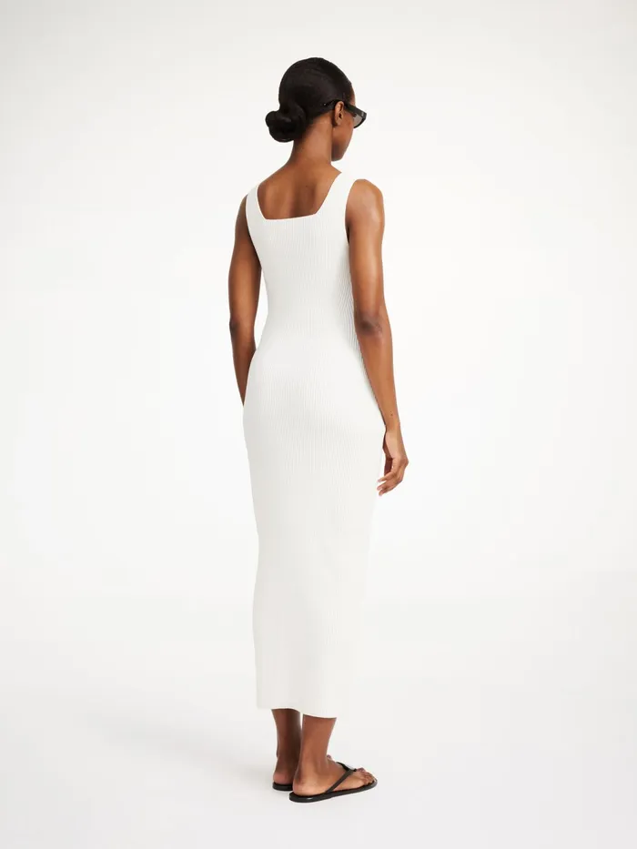By Malene Birger Knitwear Women Milelo Maxi Dress Soft White