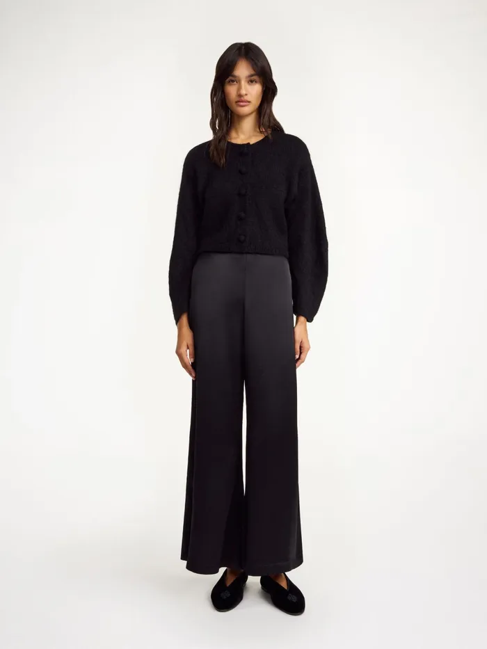 By Malene Birger Knitwear Women Zharea WoolBlend Cardigan Black