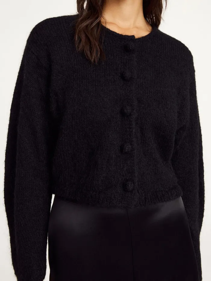 By Malene Birger Knitwear Women Zharea WoolBlend Cardigan Black