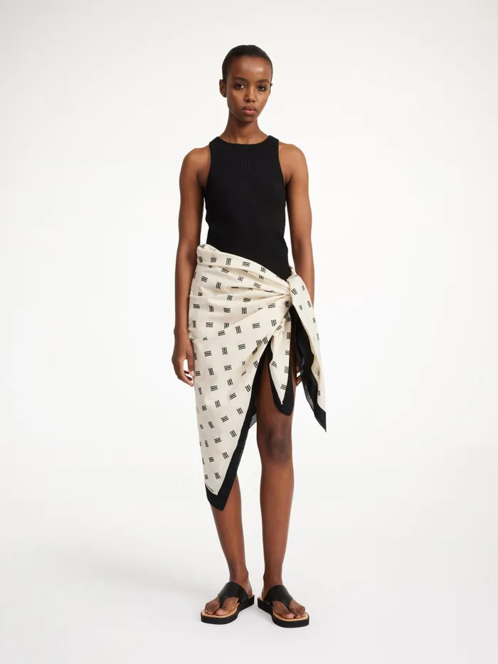By Malene Birger Scarves Women Cialos Organic Cotton Scarf Soft White