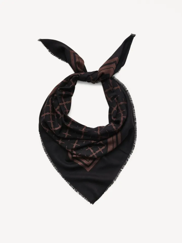 By Malene Birger Scarves Women Cornelis Wool Scarf Dark Chokolate