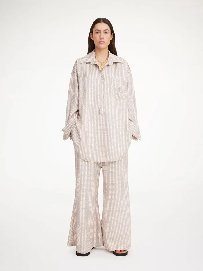 By Malene Birger Shirts Women Maye Shirt Off White Monogram