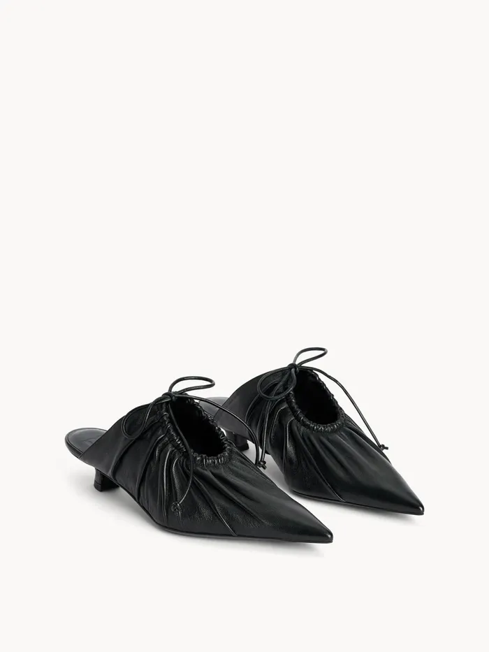 By Malene Birger Shoes Women Masey Leather Mules Black