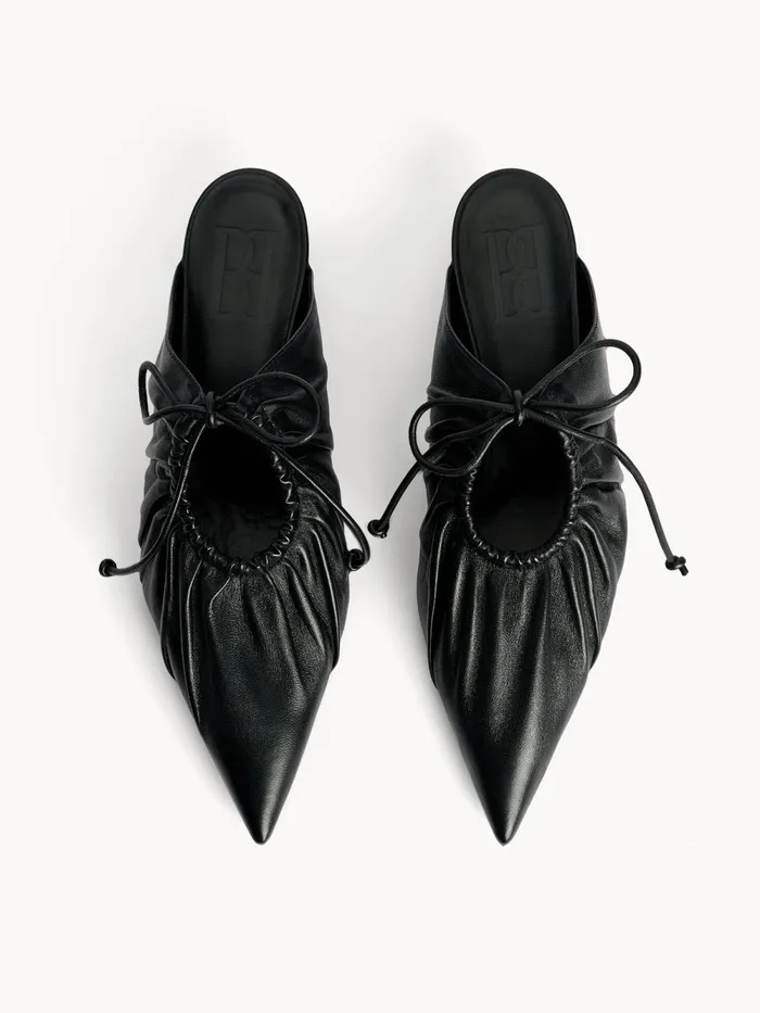 By Malene Birger Shoes Women Masey Leather Mules Black