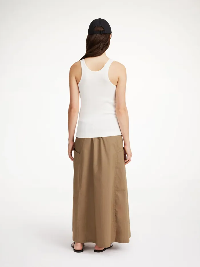 By Malene Birger Skirts Women Catterine Organic Cotton Maxi Skirt Shitake