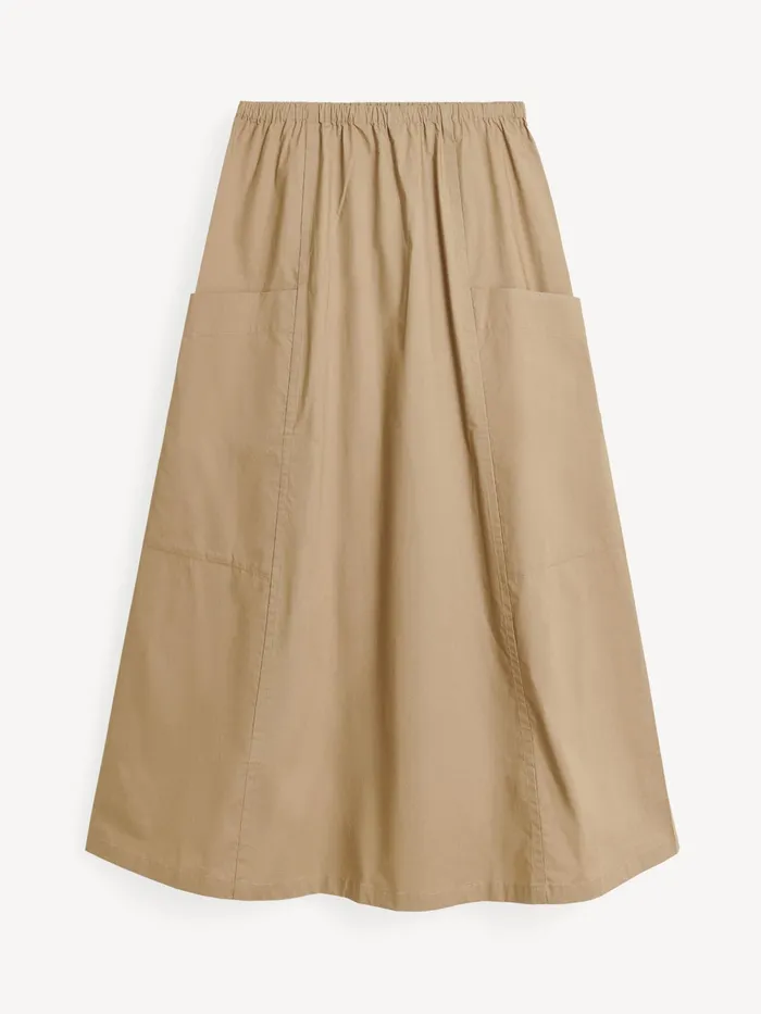 By Malene Birger Skirts Women Catterine Organic Cotton Maxi Skirt Shitake