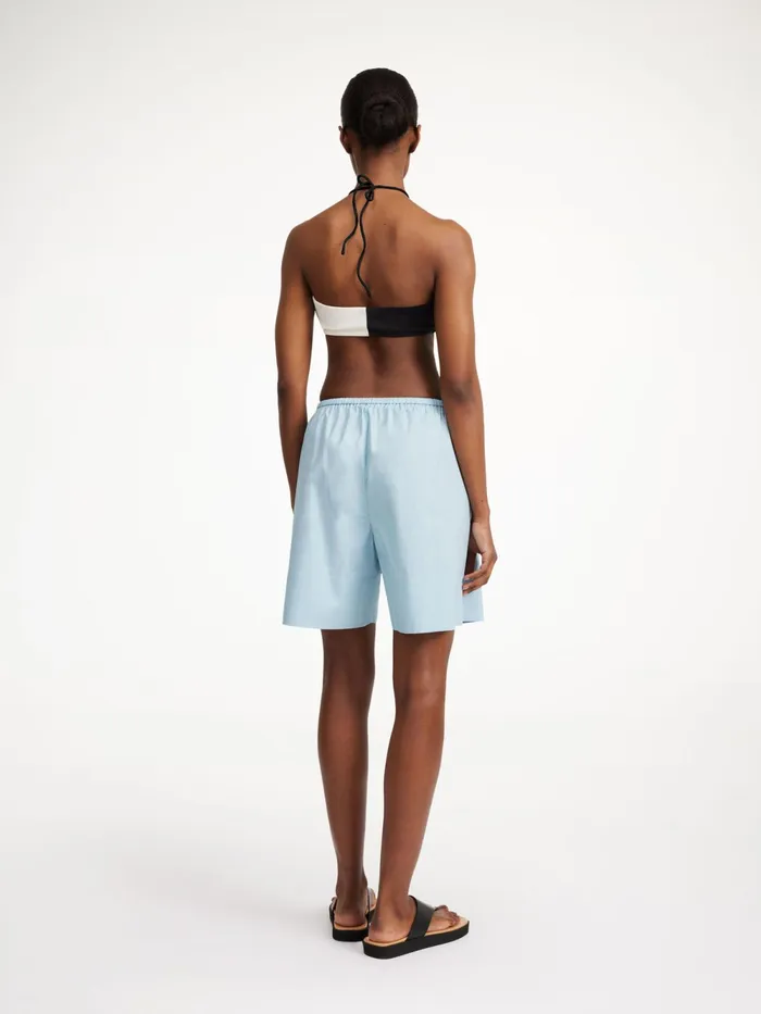 By Malene Birger Swimwear Women Seabay Bikini Top Block Stripe Black White