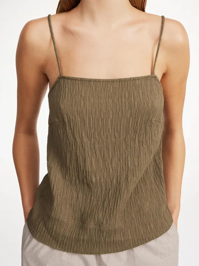 By Malene Birger Tops and Blouses Women Alviola Top Shitake