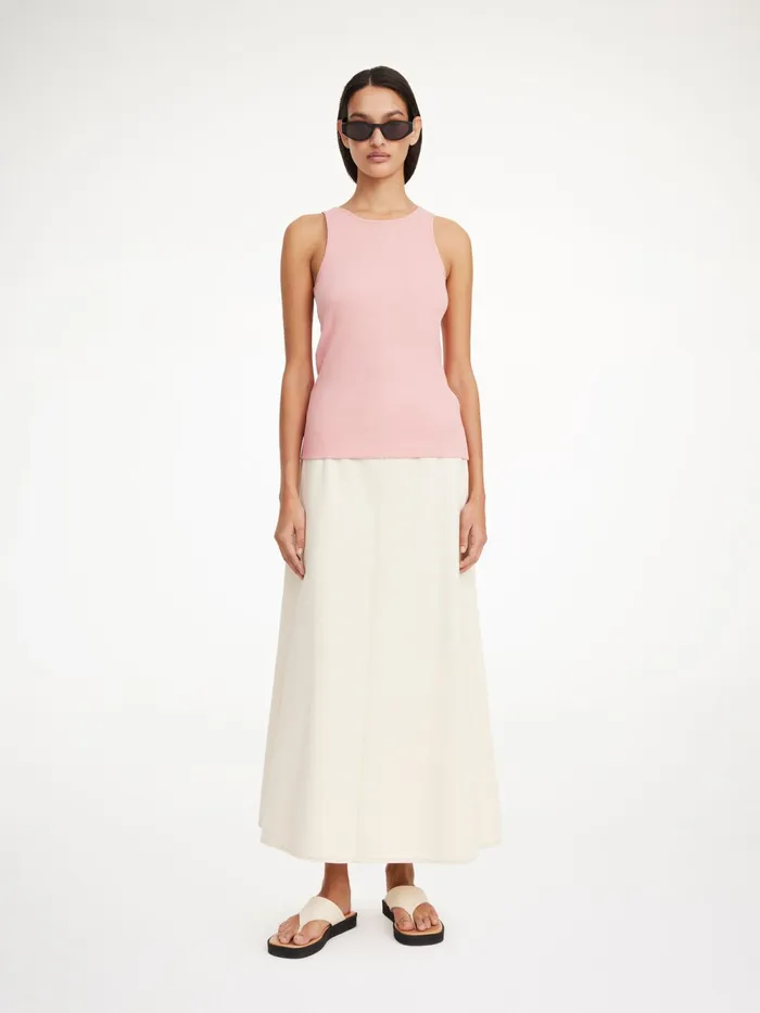 By Malene Birger Tops and Blouses Women Amani Organic Cotton Tank Top Diva