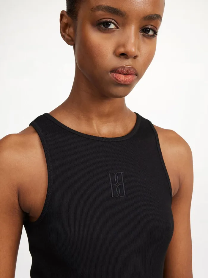 By Malene Birger Tops and Blouses Women Amanias Tank Top Black