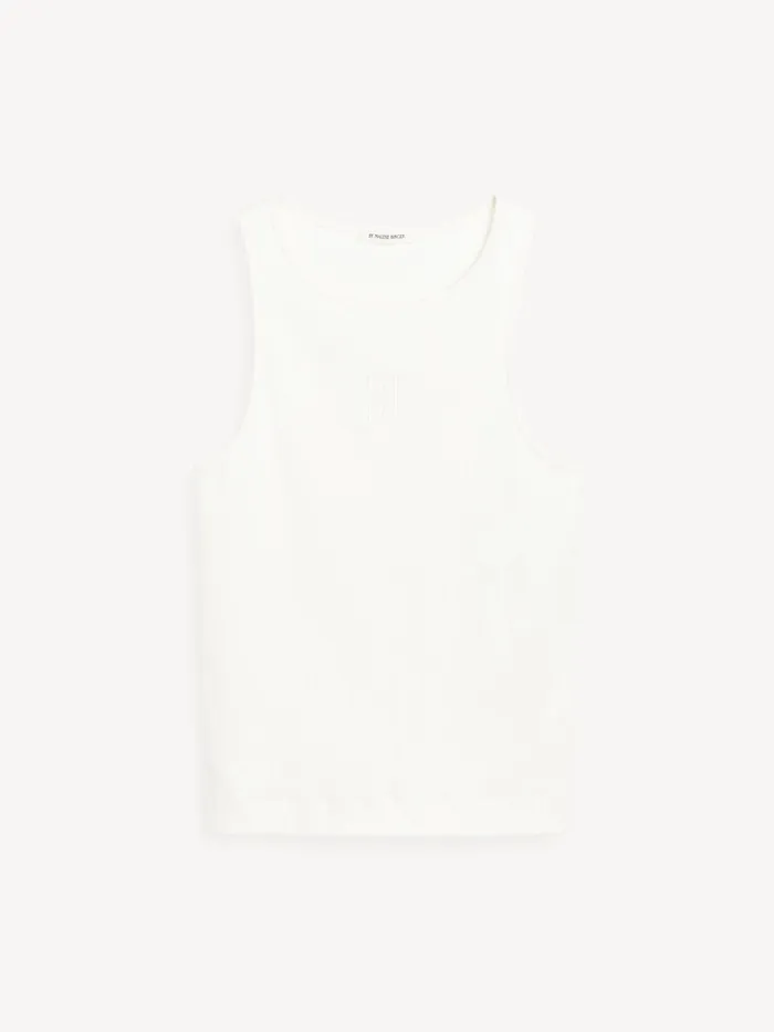 By Malene Birger Tops and Blouses Women Amanias Tank Top Soft White