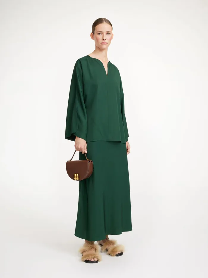 By Malene Birger Tops and Blouses Women Calias TunicStyle Blouse Sycamore