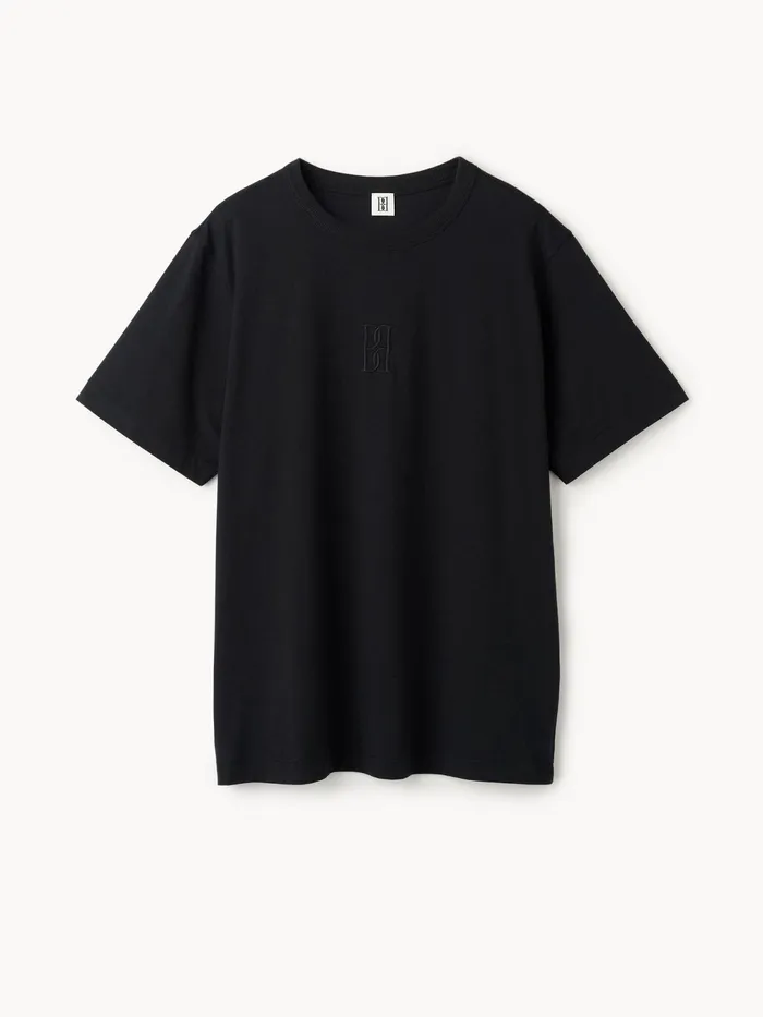 By Malene Birger Tops and Blouses Women Fayeh Organic Cotton TShirt Black