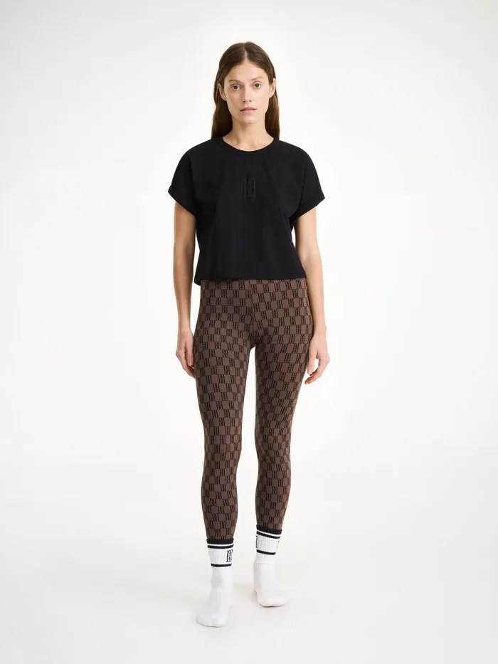 By Malene Birger Tops and Blouses Women Hedalia Organic Cotton TShirt Black