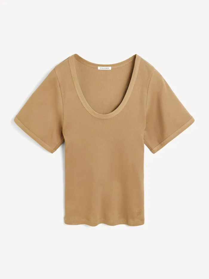 By Malene Birger Tops and Blouses Women Lunai TShirt Light Brown