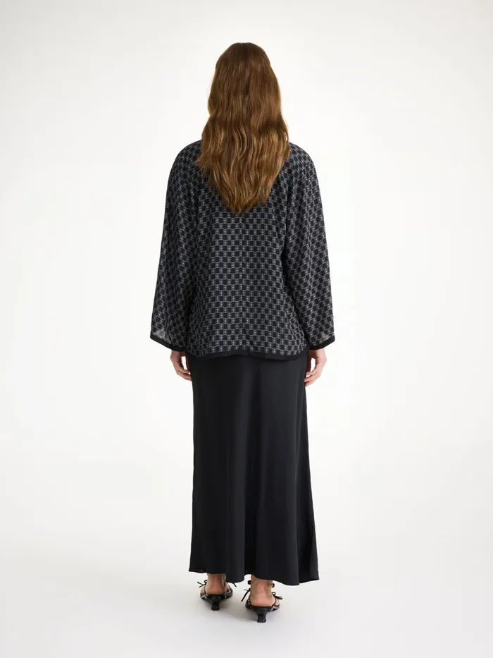 By Malene Birger Tops and Blouses Women Plazzo Blouse Mono Lined 050