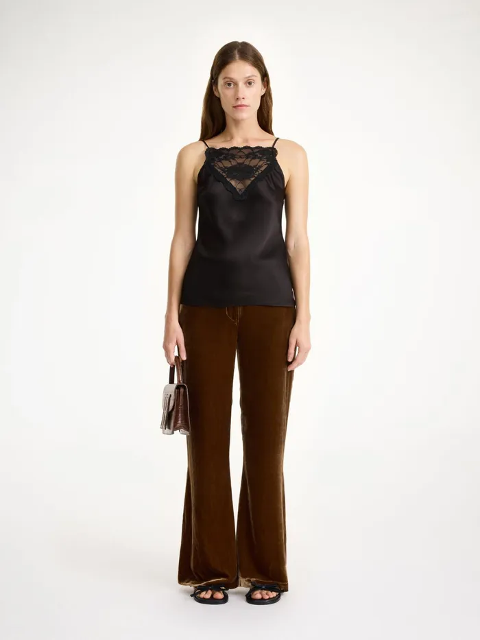 By Malene Birger Trousers Women Amores HighWaist Trousers Bison