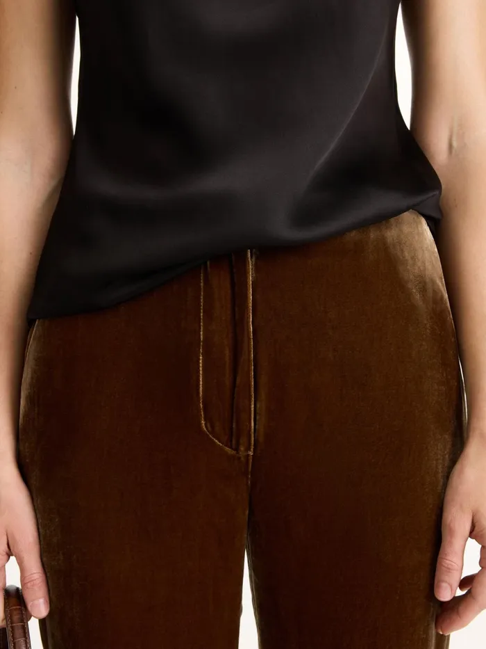 By Malene Birger Trousers Women Amores HighWaist Trousers Bison
