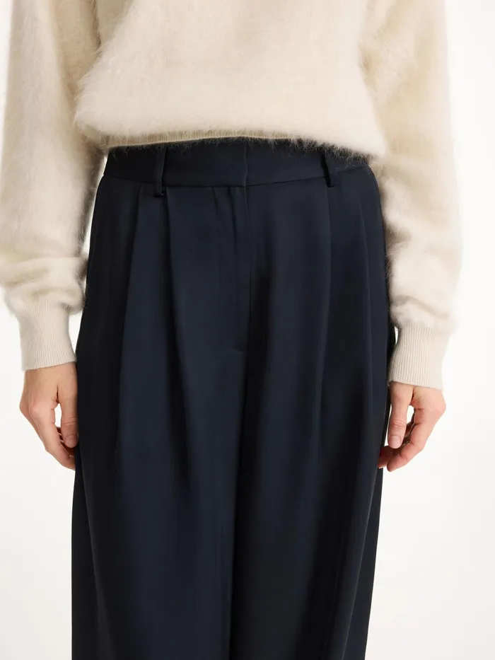 By Malene Birger Trousers Women Piscali MidWaist Trousers Black