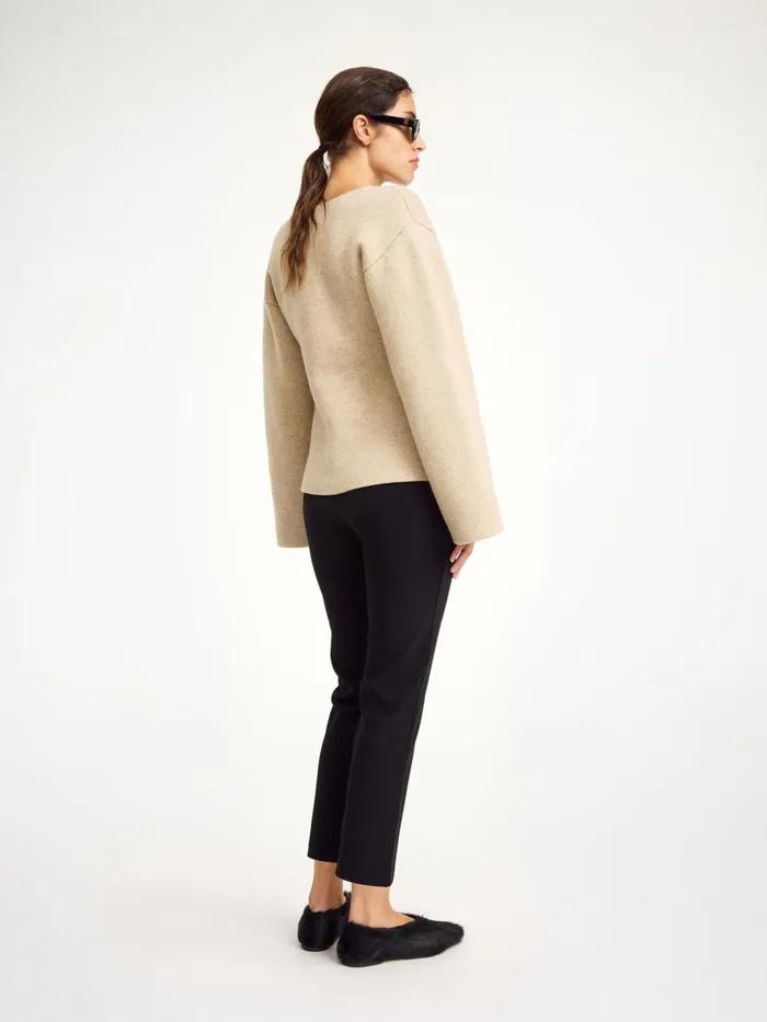 By Malene Birger Trousers Women Vilea Cropped Trousers Black