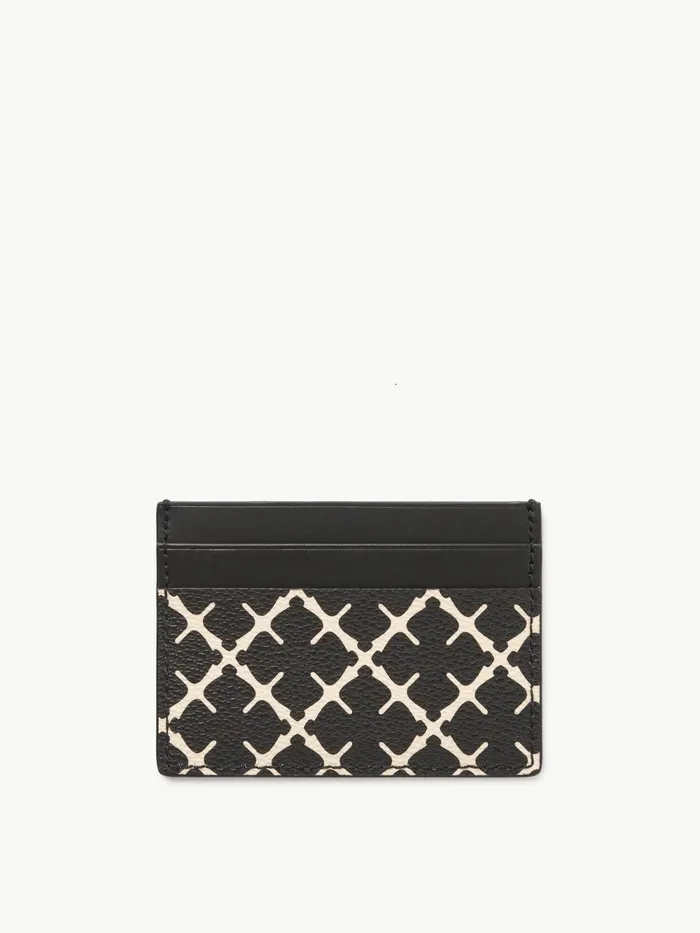 By Malene Birger Wallets and Cardholders Women Elia Printed Cardholder Black