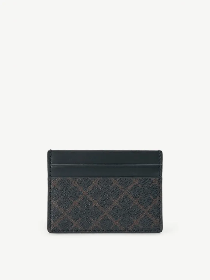 By Malene Birger Wallets and Cardholders Women Elia Printed Cardholder Dark Chokolate By Malene Birger Wallets and Cardholders Women Elia Printed Cardholder Dark Chokolate