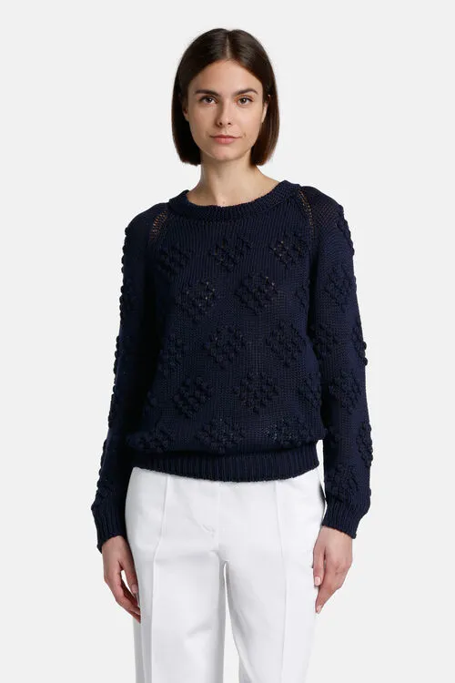 Capriola Capriola Blue Knitwear Luisa Spagnoli Women