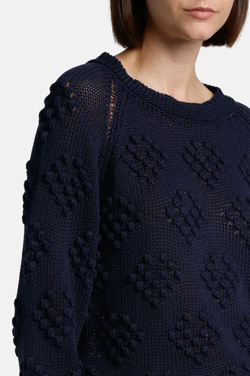 Capriola Capriola Blue Knitwear Luisa Spagnoli Women